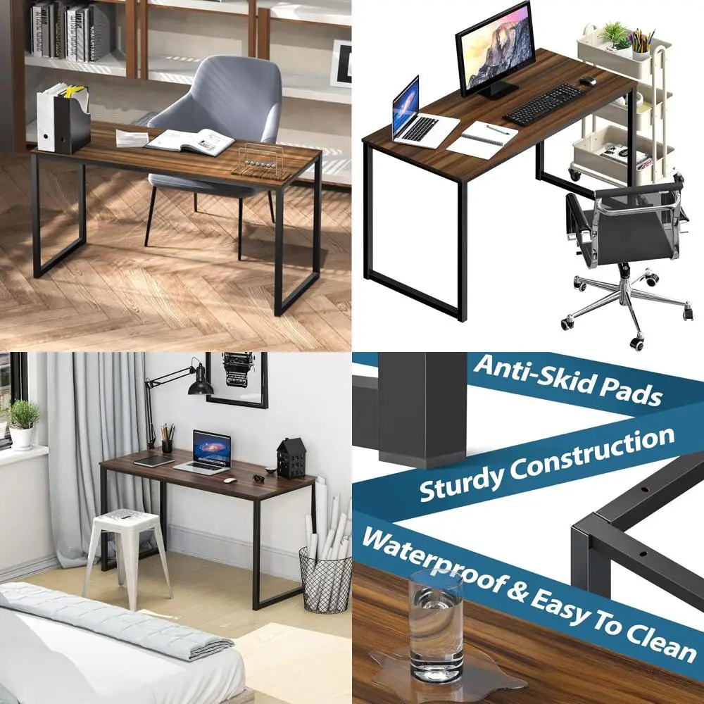 

40 Walnut Home Office Desk - Mission Style