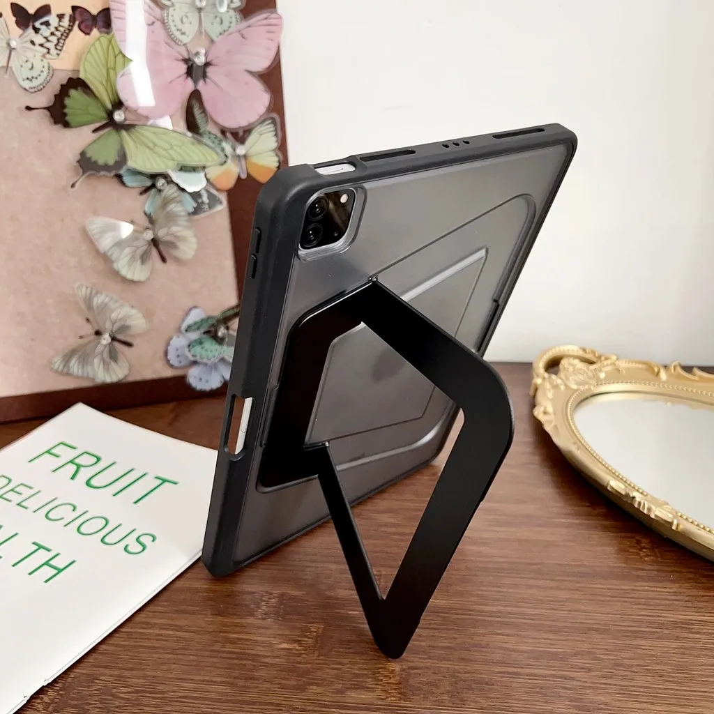 

Чехол для iPad 11th A16 2025 Air 7 11 6 5 4 10.2 10th 10.9 Mini 7 6 Air13 Pro 11 12.9 13 Аппаратный кронштейн с гнездом для ручки