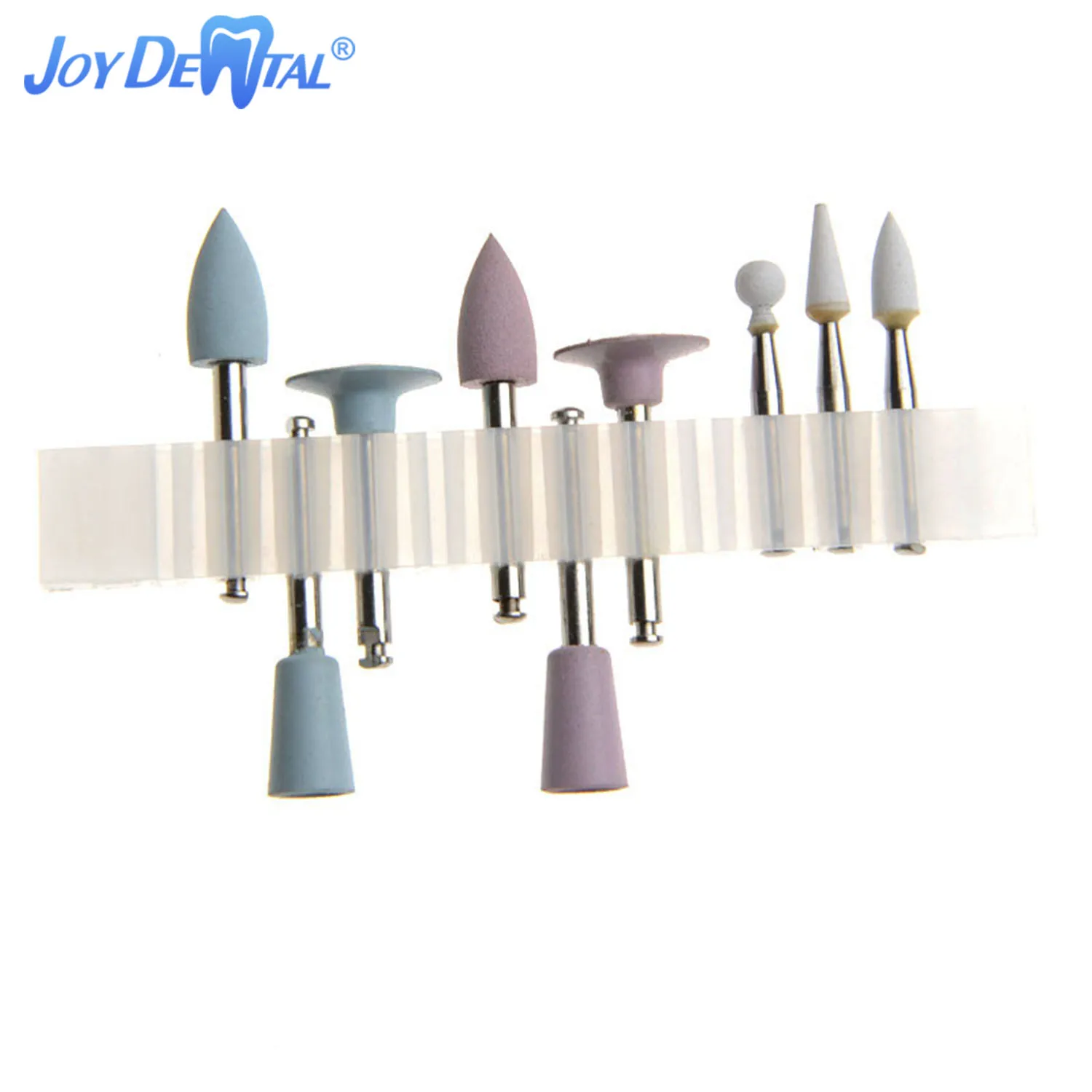 

9 Pcs/Box Dental Composite Polishing kit RA 0309 3 Ceramic and 6 Silicone Rubber Polishers For Low Speed Handpiece Contra Angle