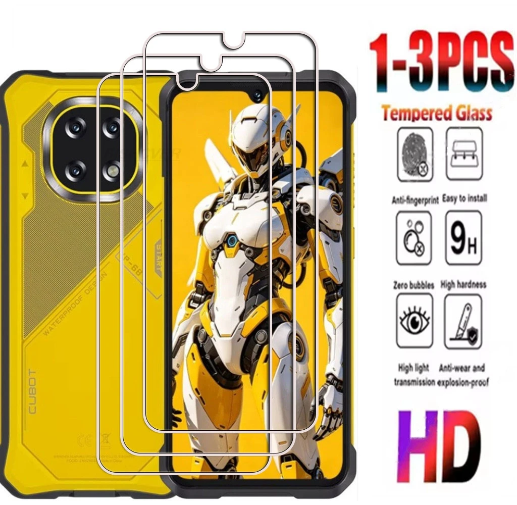 Image of 1-3PCS 9H HD gehärtetes Glas für Cubot KingKong ES 5 6,88" 2026 Cubot KingKong ES 5 ES5 Displayschutzfolie