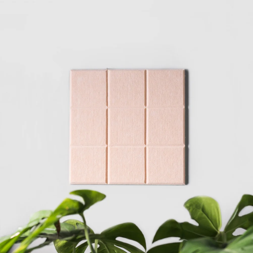 

3Pcs Message Board Photo Display No Punching Wall Artworks Small Square DIY Decoration for Living Room Bedroom Office Home