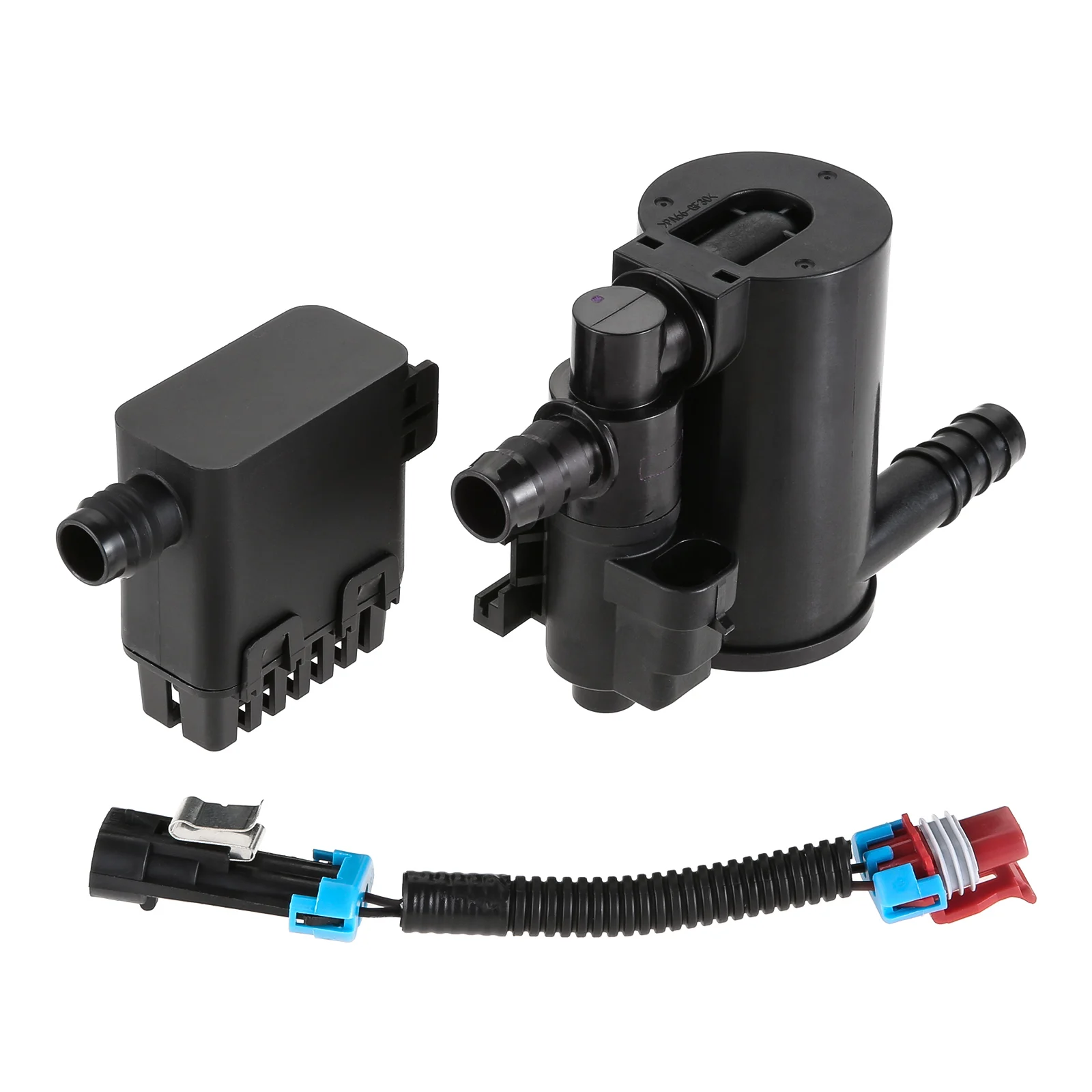 

Vapor Canister Vent Solenoid with Vent Filter Harness Adapter Simple Plug-and-play 2 Pin Connector Fit for GMC Sierra Chevrolet