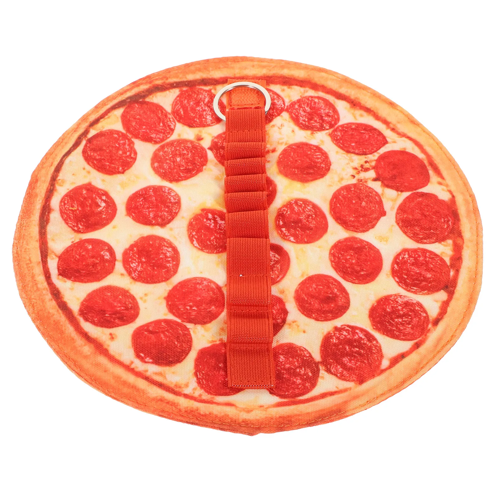 

Pizza Pencil Case Canvas Roll Pen Bag Large Capacity Kids Student Cute Organizer Writing Brush Holder Lightweight Portable Daily