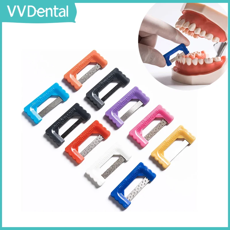 

VVDental 10pcs IR Strip System Kit Recriprocating Interproximal Polishing Strip Dental Orthodontic Tools