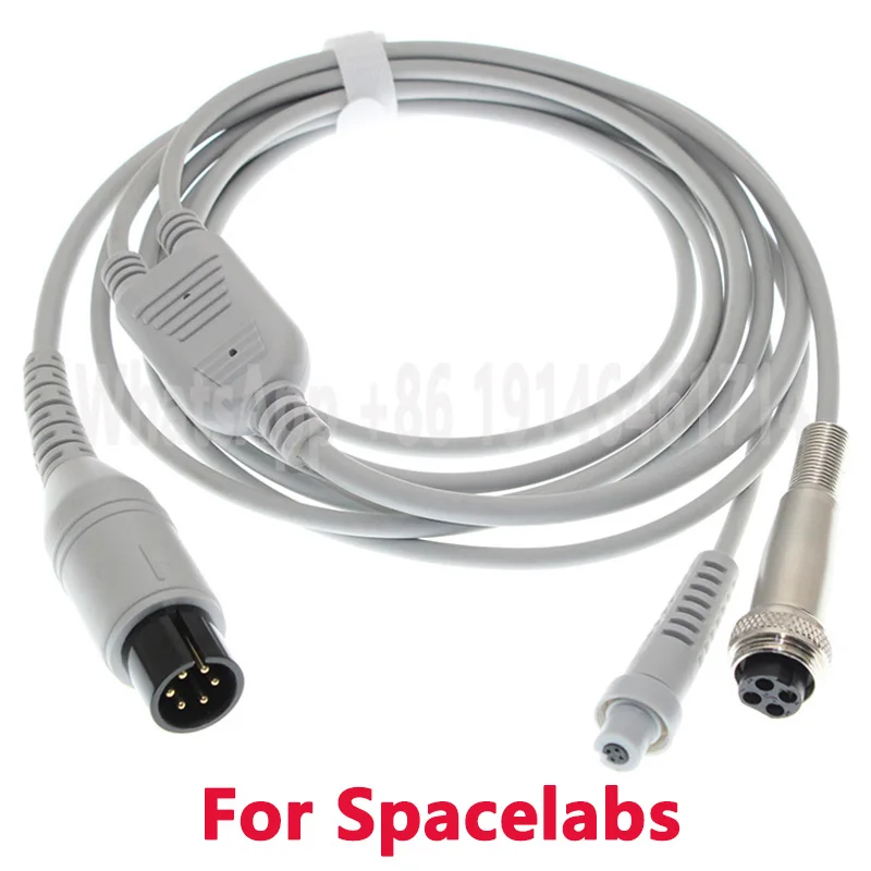 6Pin Compatible with Spacelabs Cardiac Output Cable For 90496/91496 CO Enabled Command Modules