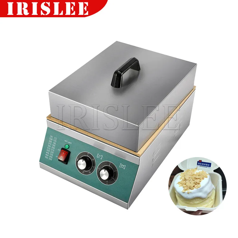 1300W Single-Head Souffle Machine Commercial Dorayaki Souffle Muffin Machine Pure Copper Digital Snack