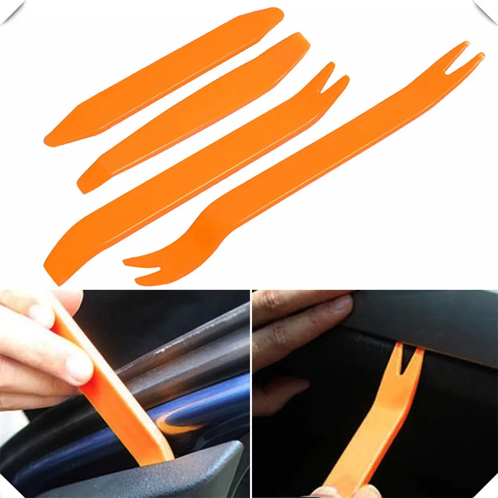 4Pcs/Set Auto Car Pry Tool Radio Panel Door Clip Trim Dash for Renault Koleos Clio Scenic Megane Duster Sandero Captur Twingo