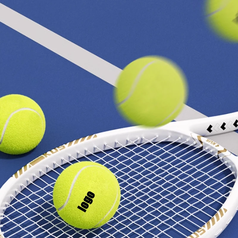 تستخدم كرات التنس لتدريب الحيوانات الأليفة، والتجول، والحفلات، والمناسبات على نطاق واسع، والألعاب، والألعاب، مخصصة مع الشعار المطبوع #4