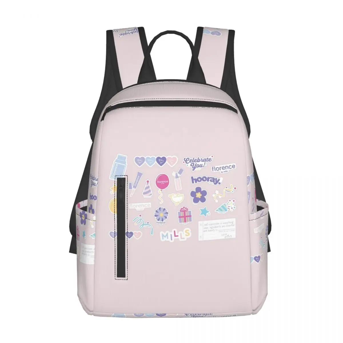 Florence By Mills Millie Bobby Brown Backpack Daypack Large Capacity Children BookBag School Bag Shoulder Bags for Men Women