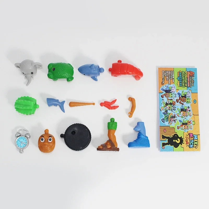 الإبداعية Q نسخة من Shanhaijing Diy التفكيك الجمعية الانصهار دمية مكتب منزلي الحلي الزينة