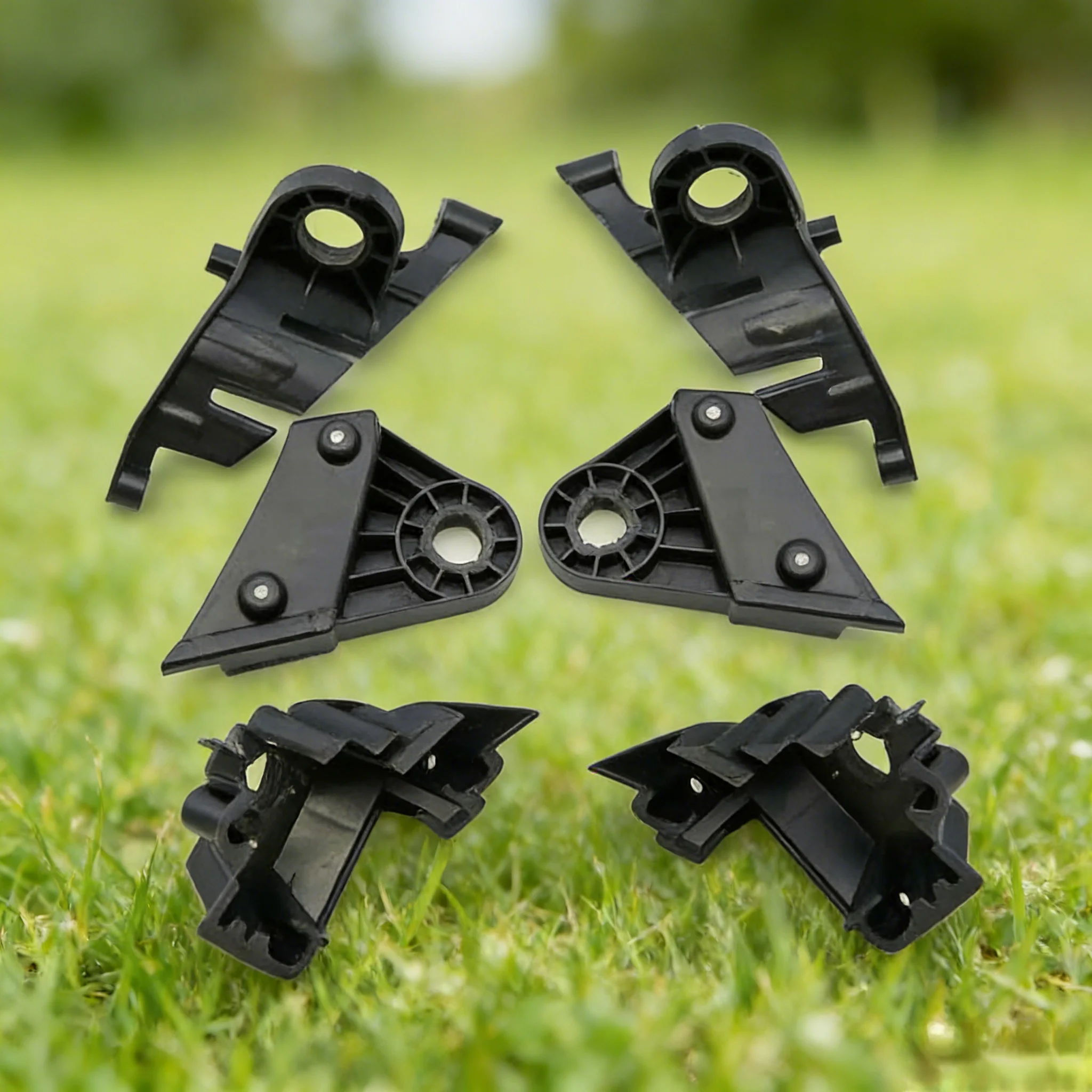 For Benz E Class W212 2009-2013 Replacement Car Headlight Repair Kit Repair Claws Plastic Fixed Corners Black Light Stand