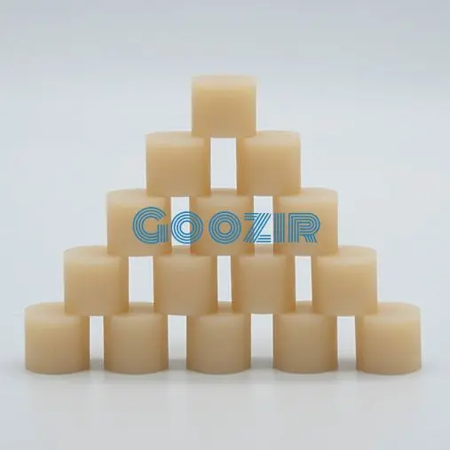 GOOZIR High Transluency Dental Press Ingots 5pcs/Box Dental Glass Ceramic For Milling Materials For Dental Veneers