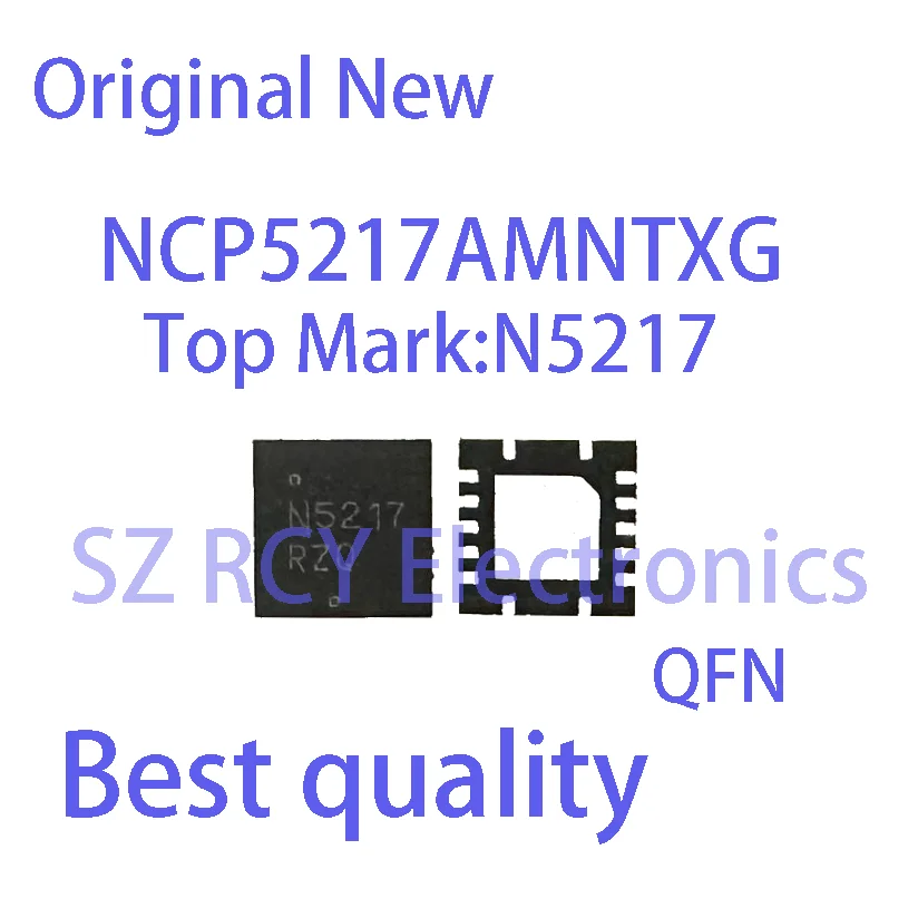 

(5 шт.) новый набор микросхем NCP5217AMNTXG NCP5217A Top Mark N5217 QFN