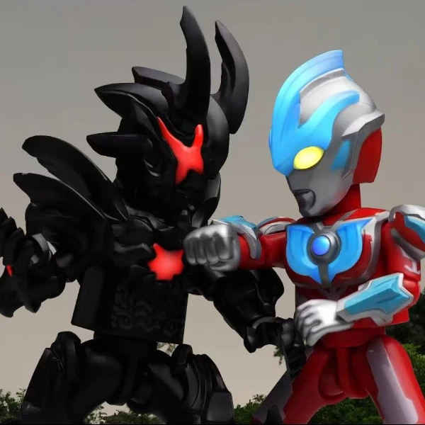 Blokees بنة رجل الترامان غالاكسي النسخة الفصل 9 الترامان الجنغا النصر تيغا الظلام المنقولة نموذج الربط لعبة هدية #3