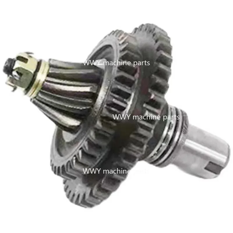 Complete Transmission Countershaft Double Gear Set, Fit 178F 186F 188F Rotary Tiller