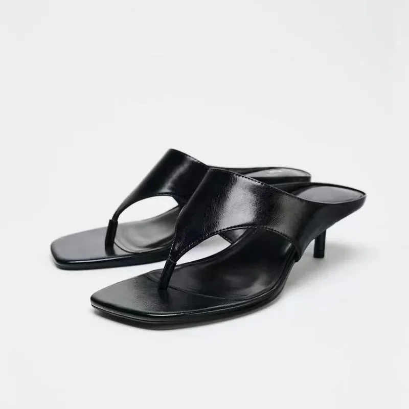 Designer Popular High Heels Women Sandals Clip Toe Fashion Shoes Summer Party New Pumps Shoes Beach Dress Walking Zapatos Mujer