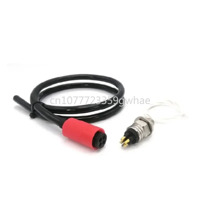 Mini circular 4-pin male bulkhead 316L submarine cable connector MCIL4F rov-subcon