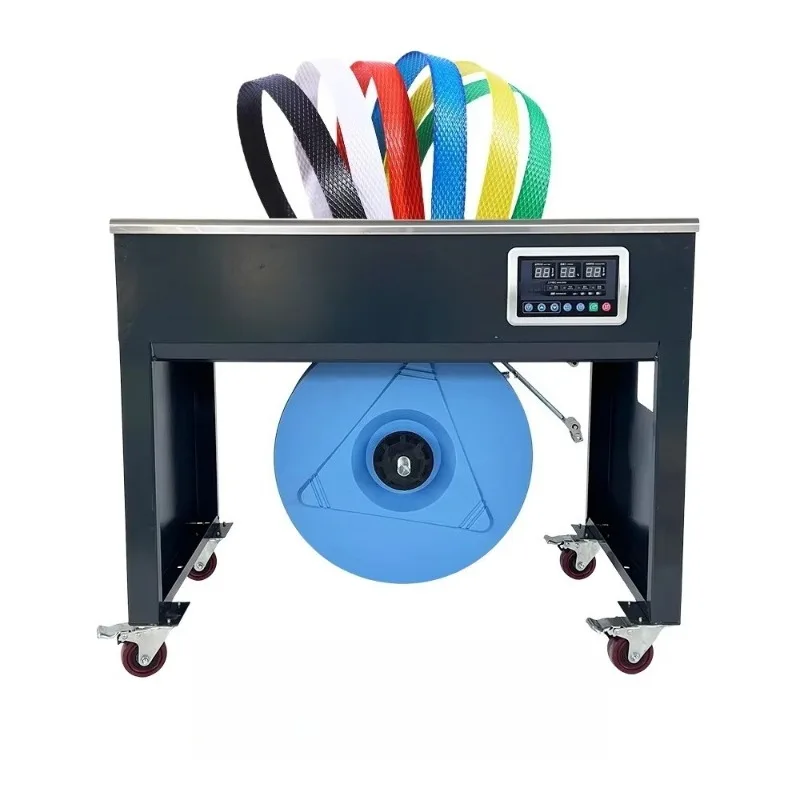 

Semi Automatic Electric Carton Sealing Machine High Efficiency PP PET Strapping Tool Box Packaging Logistics Warehouse Factory