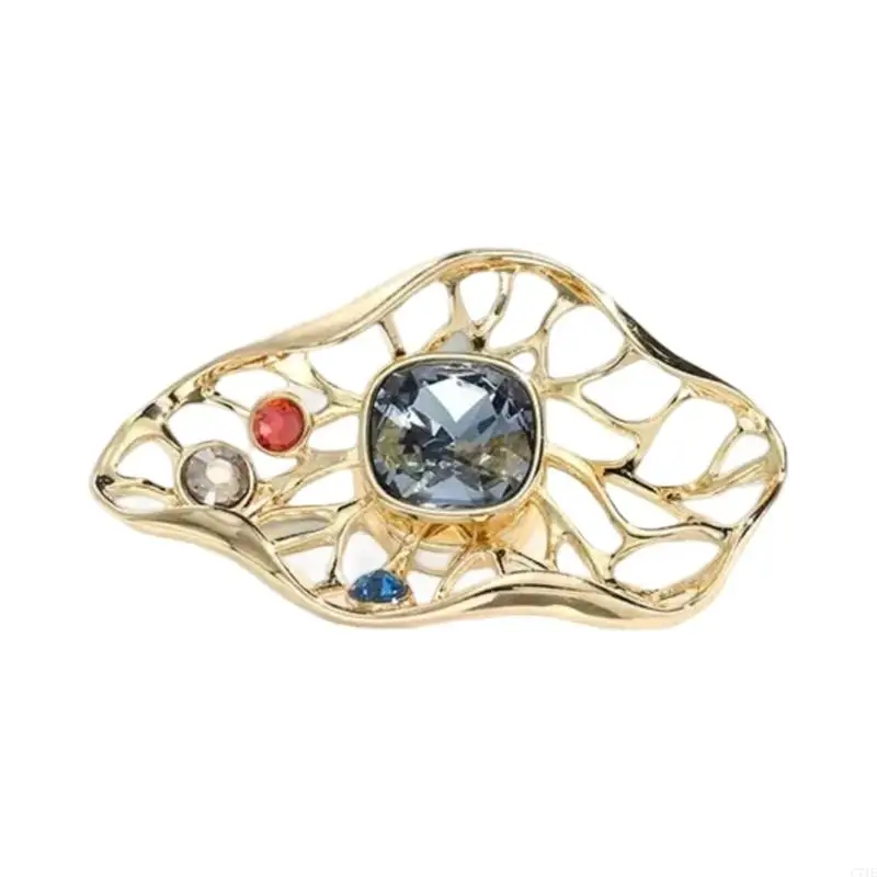 Delicate Pin Attachment Brooch Lightweight Design Formal Casual Wear