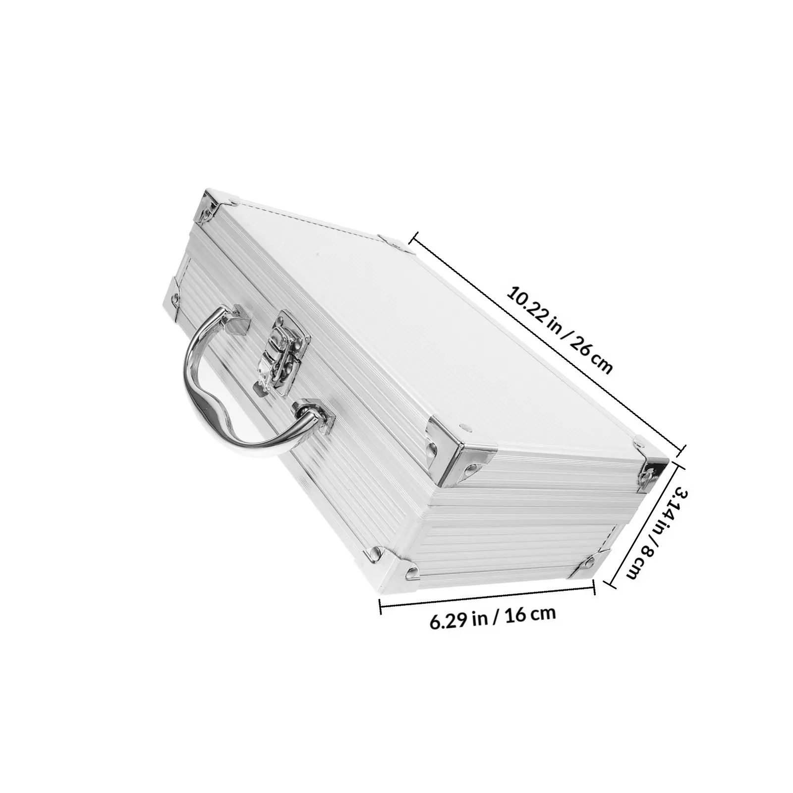 Metal Portable Aluminium Alloy Tool For Tool Storage Travel Handle Spacious Interior Exquisite Craftsmanship