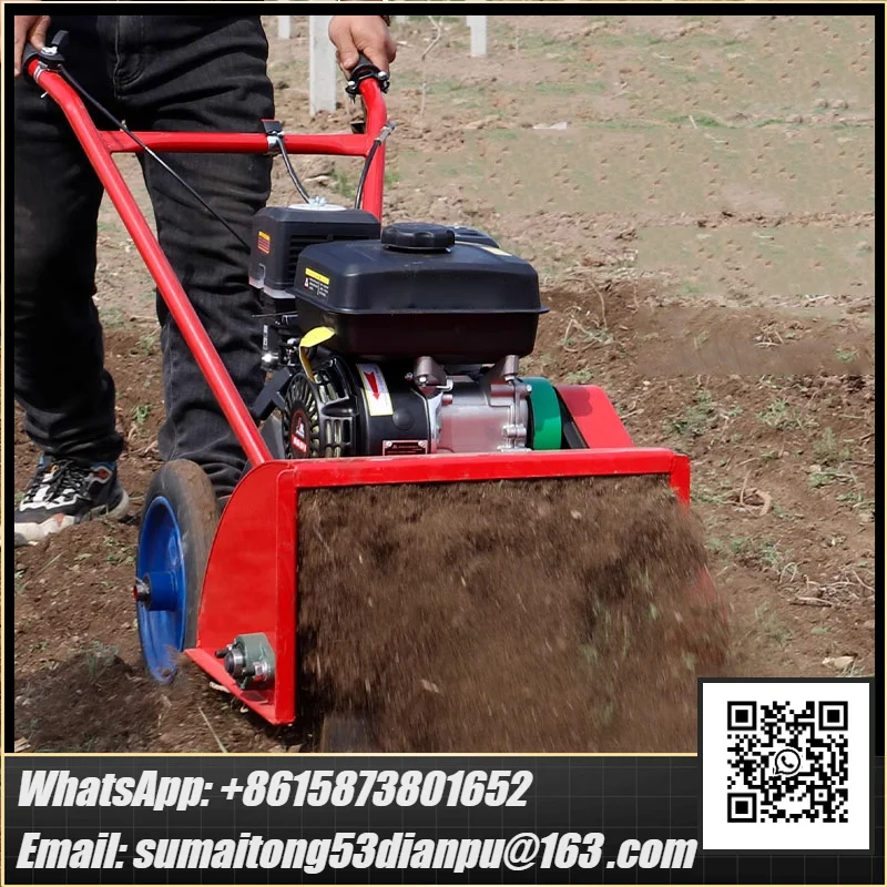 Multifunctional weeder Small household agricultural push weeder ditching micro-tillage machine rotary tiller orchard