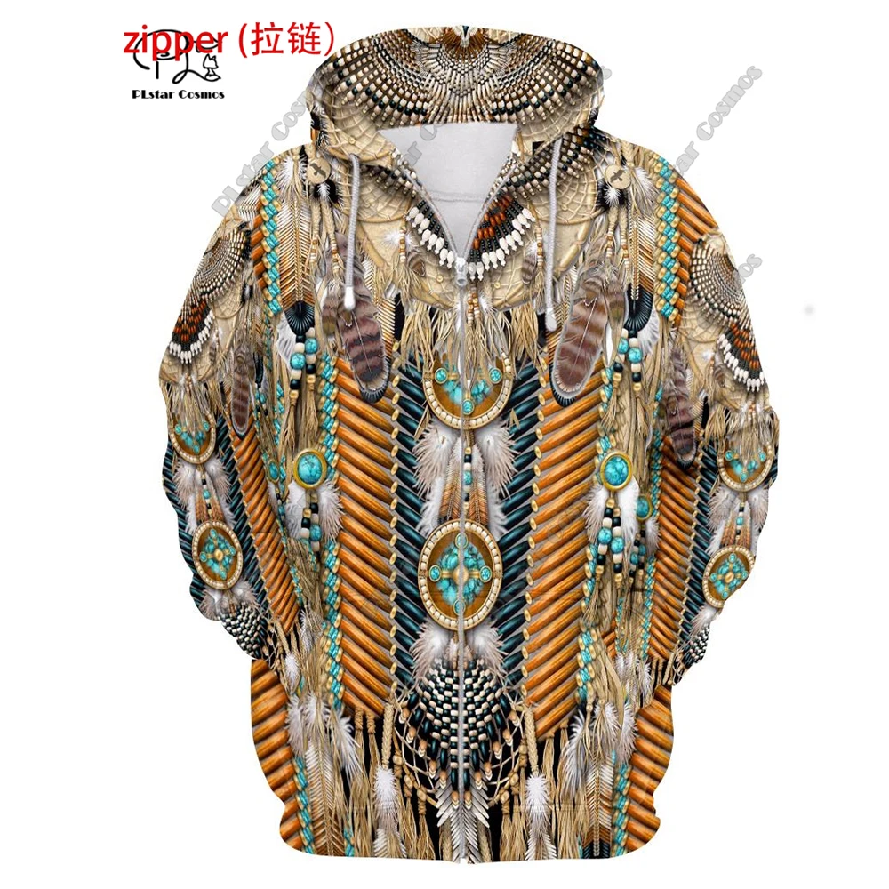 

3D Printing New Aboriginal Collection Tribal Art Unisex Clothing Fun Casual Hoodie/Sweatshirt/Zip/Jacket/T-Shirt Y-6