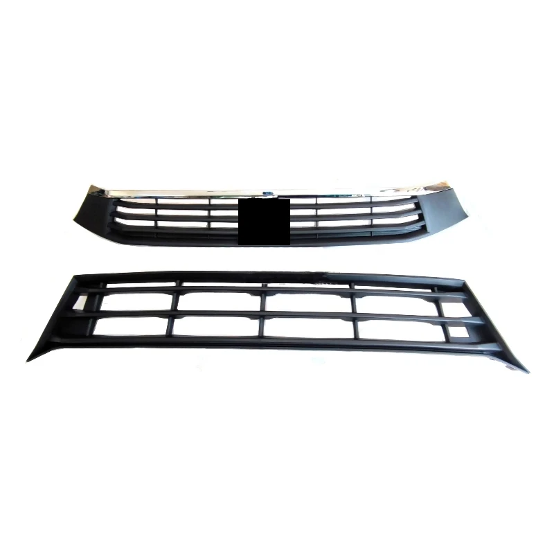 Grill for Mitsubishi ASX 2016-2019 Top grille Bottom grille Car Front Bumper Grill Mask Radiator Car Accessories