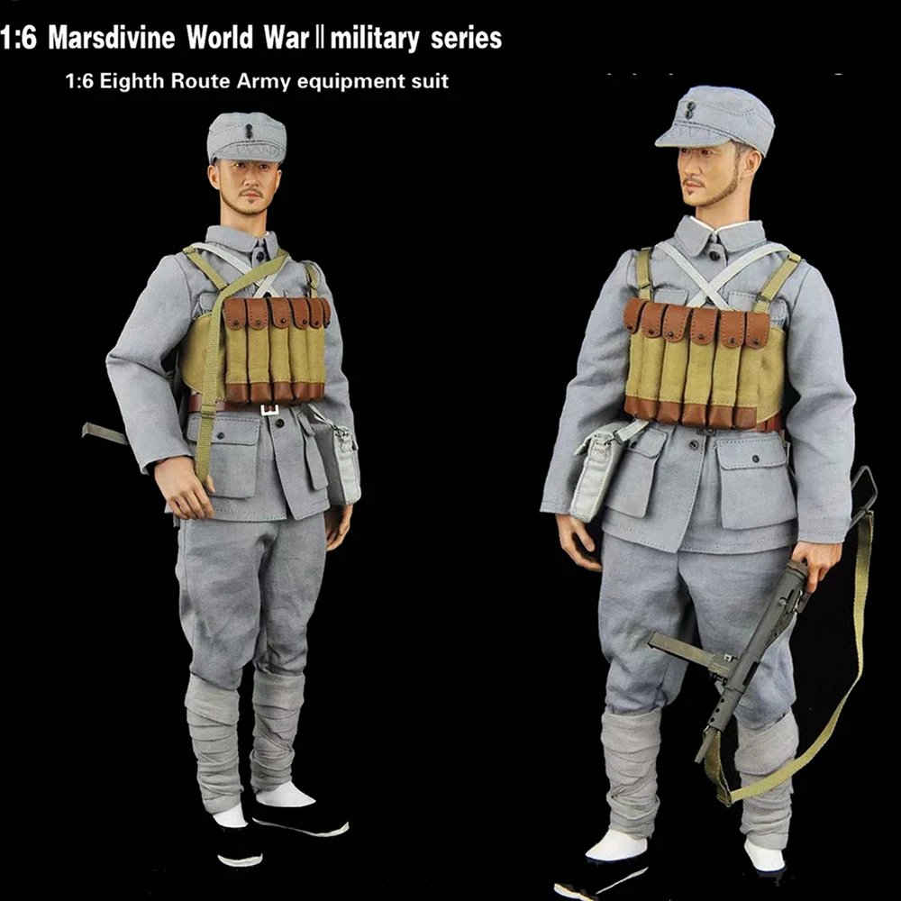 

Mars divine CHN-002 World War Ⅱ Military Series 1/6 Eighth Route Army Equipment Suit Accessory For 12" Men Solider Action Figure