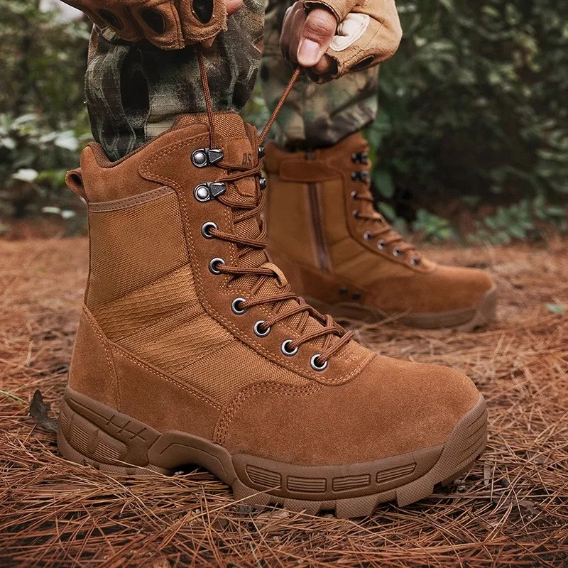 

Classic Brand Hiking Boots Premium Quality Outdoor Trekking Shoes (Sizes 39-47) Comfortable Anti-Slip Training Boots