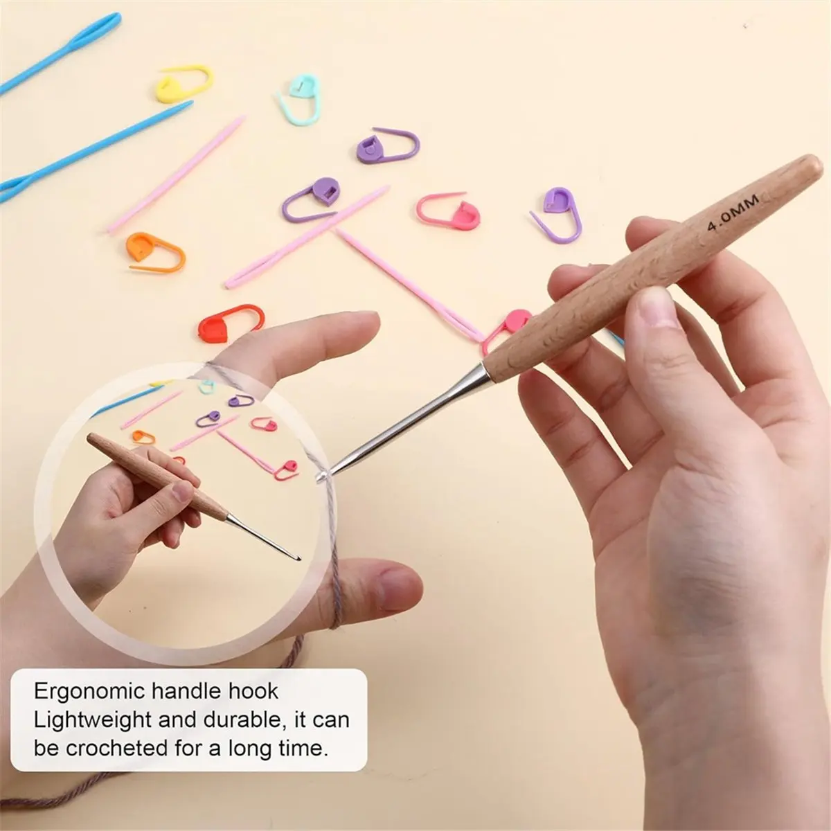 Abjs Wood Crochet H…