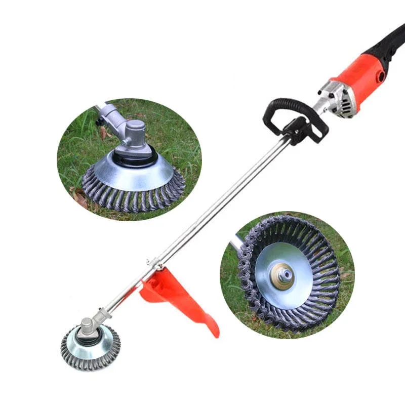 LARIX Agricultural Electric Mover Grass Cutting Garden Tools Cordless Power String Edger Lawn Mower