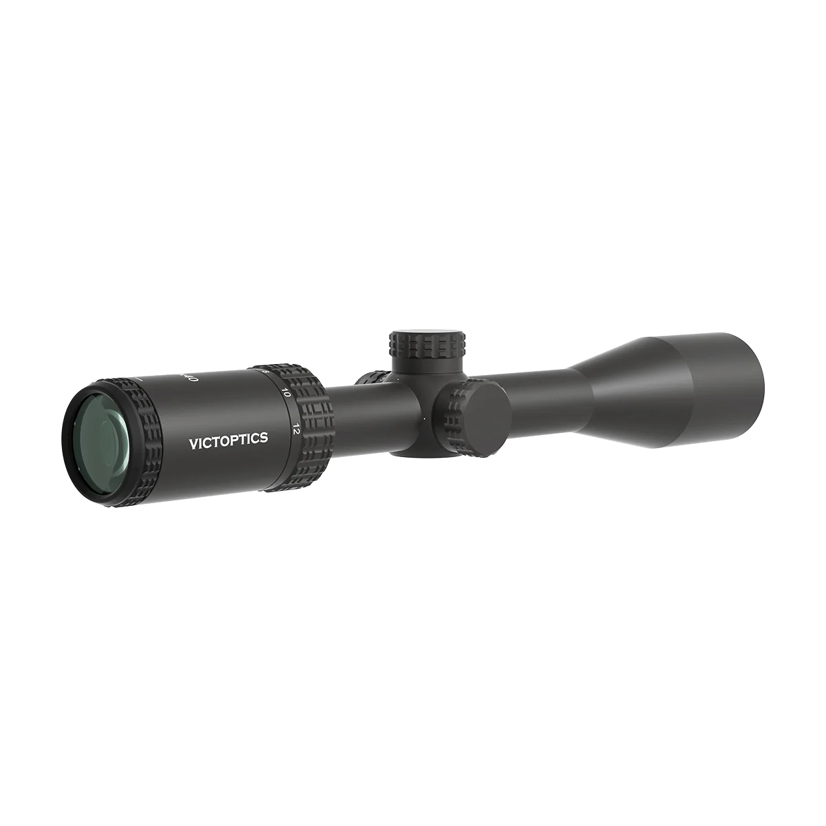 VictOptics SOI 4-12x40 SFP Riflescope 1 inch Tube With High Light Transmission,Illuminated For Hunting Varmint & Small Game