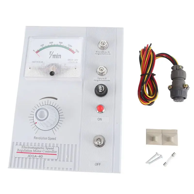 

Jd1a-40 Ac Motor Speed Controller 15-40Kw Dc 90V 5A Motor Speed Pinpoint Regulator 132-1320Rpm Controller Ip55 Dustproof