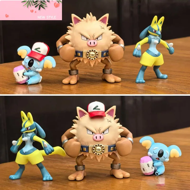 

5 см аниме фигурка покемона Primeape фигурки ПВХ статуя настольный орнамент коллекция модель игрушки подарки