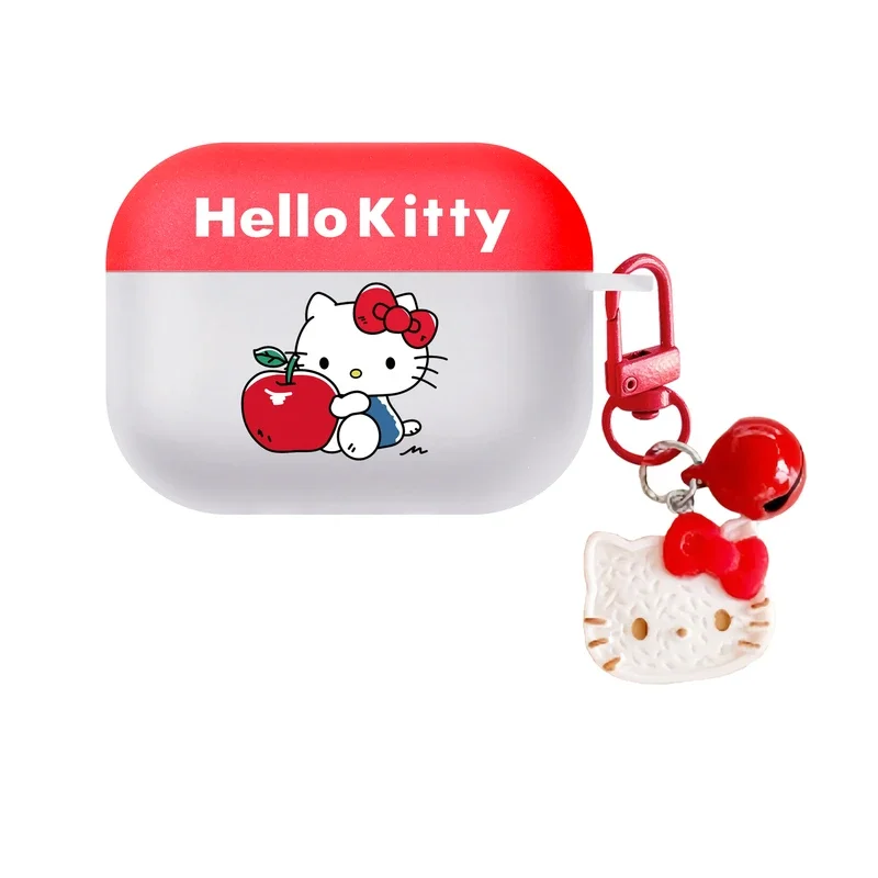 لطيف الكرتون سانريو مرحبا كيتي حقيبة سماعة الاذن ل AirPods 4 1 2 3 برو 2021 سماعة لاسلكية تعمل بالبلوتوث سماعة لينة بولي TPU الغطاء الواقي #6
