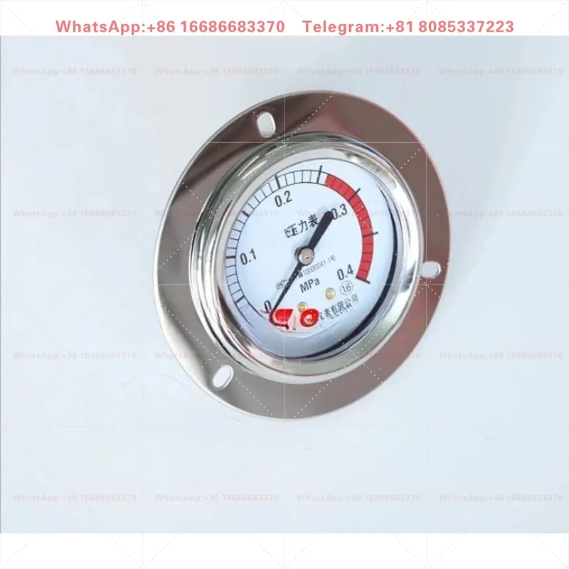 Steam sterilizer pressure gauge 0-0.4MPa disinfection pot accessories