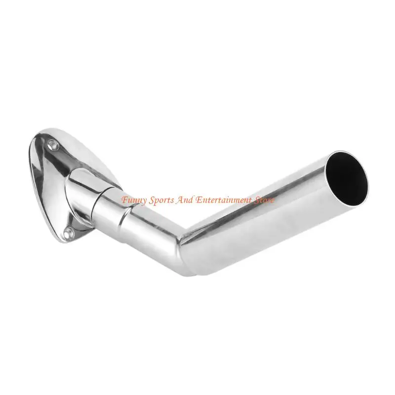 حامل قضيب صيد قابل للتعديل C4DE مثبت على سطح السفينة لقوارب الصيد مع قاعدة نونسليب وهيكل من الفولاذ المقاوم للصدأ