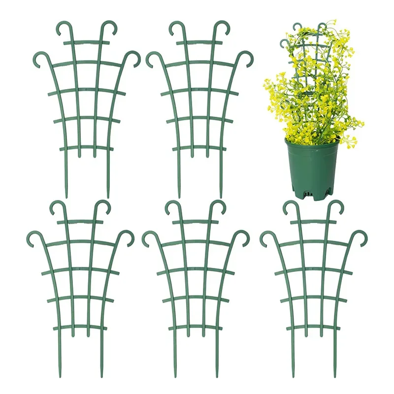

2Pcs Mini Climbing flower rack support rack balcony green radish rose vine climbing support rod gardening tools Locksmith tools