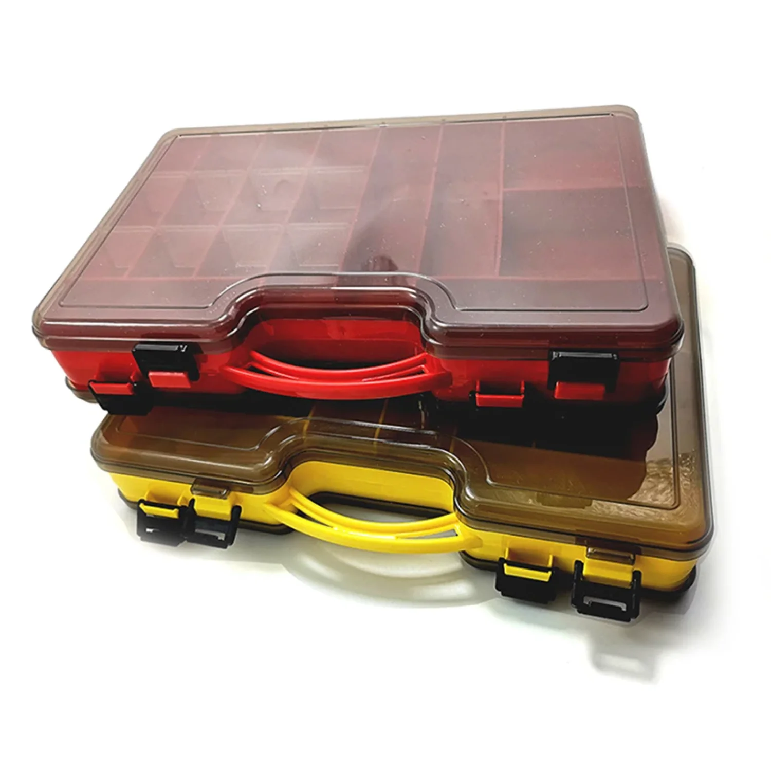 

Fishing Tackle Boxes Large Space Double Multi- Lure Box Free Space Foot stretcher Foot stretcher band Yoga accessories Yoga matt