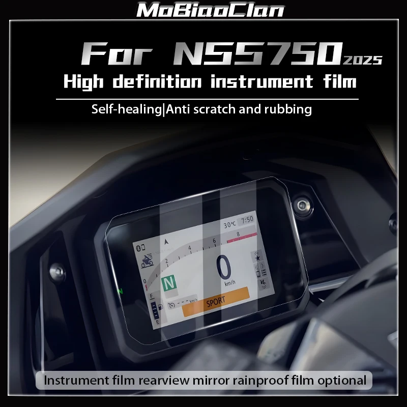 For Honda Forza NSS750  nss750 2025 headlight film tail light  protective sticker rearview mirror rainproof film accessories