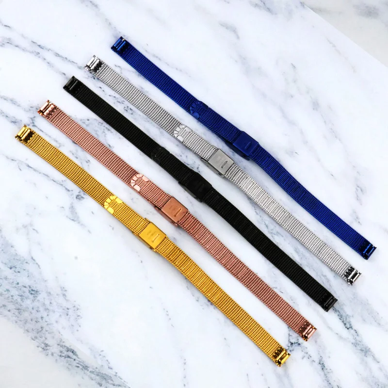 *304 steel* watch strap High quality Milanese watch band 8mm 10mm 12mm 14mm 16mm 18mm 20mm 22mm 24mm  13mm 15mm 17mm 19mm 21mm