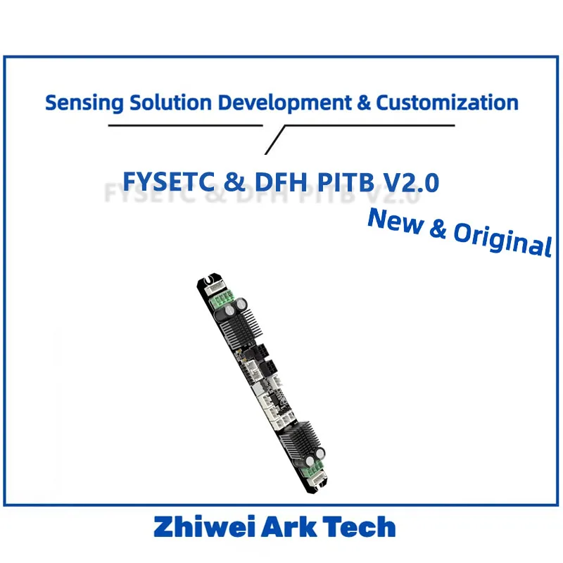 

FYSETC PITB V2.0 RP2040 Motherboard, Dual TMC5160 6A, CAN/CANFD, 48V/24V Input, for Klipper/RRF & ZNAS