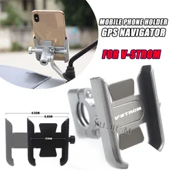 For Vstrom DL 250 650 1000 V-Strom 650XT 1000XT Vstrom650 Vstrom1000 Motorcycle Handlebar Mobile Phone Holder GPS Stand