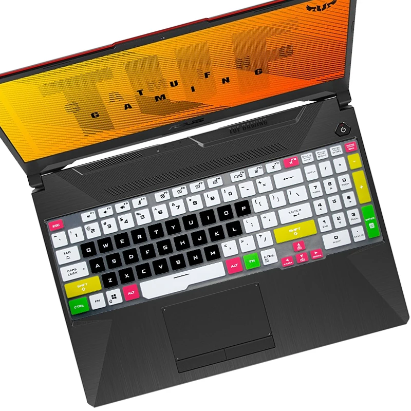 For ASUS TUF Gaming A15 FA506QM FA506I FA506IV FA506IC FA506Q FA506QR FA506IU FA506I FX506HC FX506L Laptop Keyboard Cover Skin 