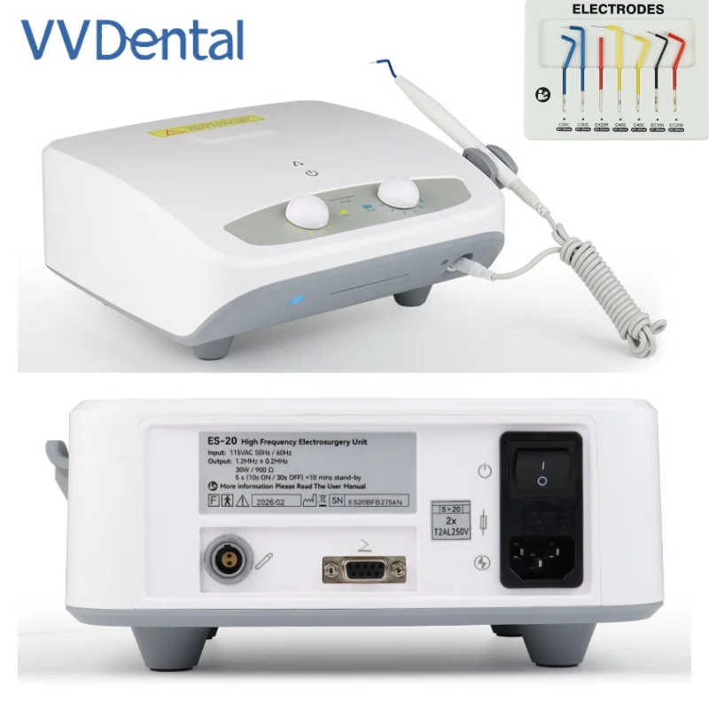 

НОВЫЙ Высокочастотный электрокоагулятор для стоматологии, портативный электрический хирургический скальпель с 7 типами ультратонких ножей и 1 рукояткой