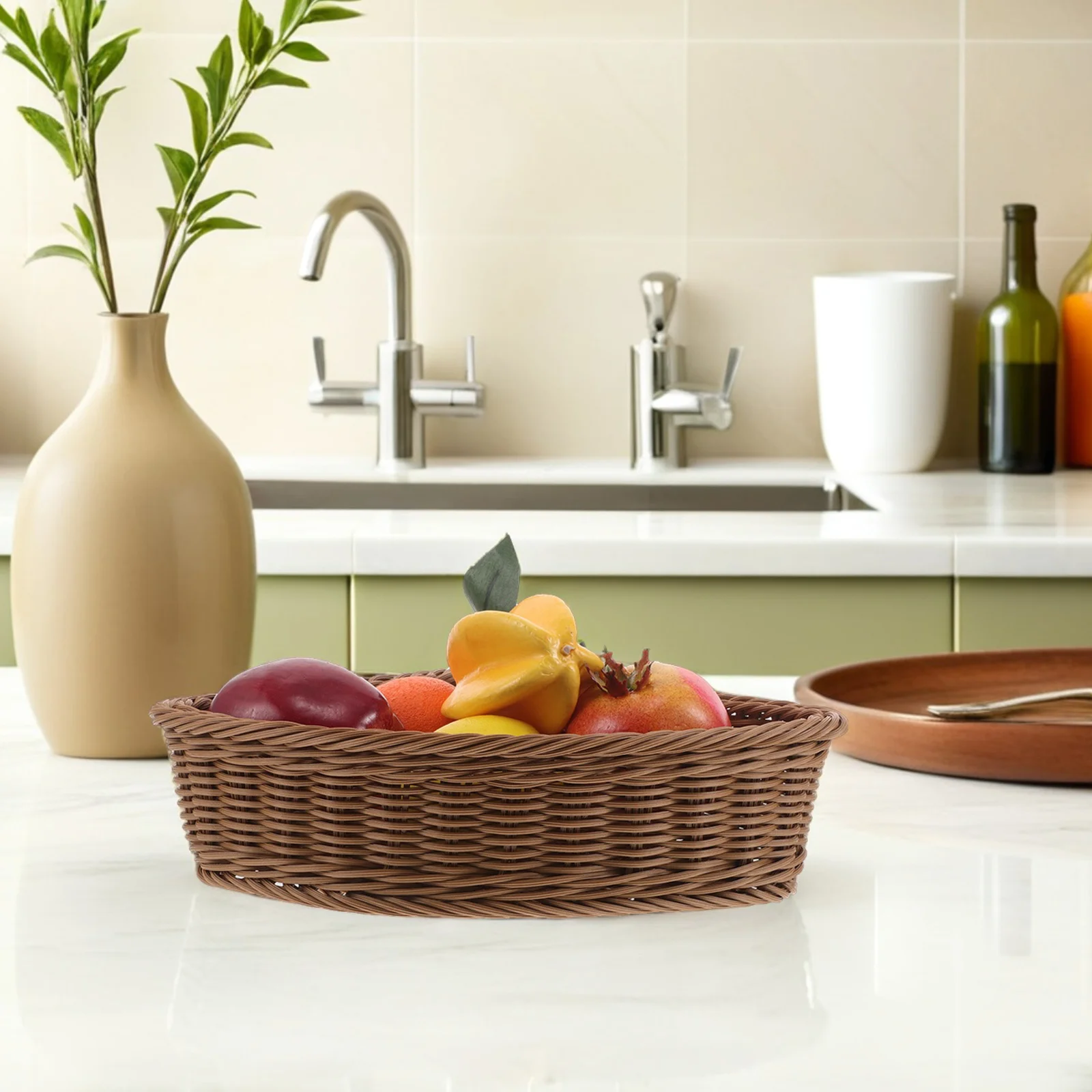 

2pcs Triangular Corner Basket Storage Space Saving Shelf Organizer For Kitchen Bathroom Wardrobe Cabinet Countertop Desktop