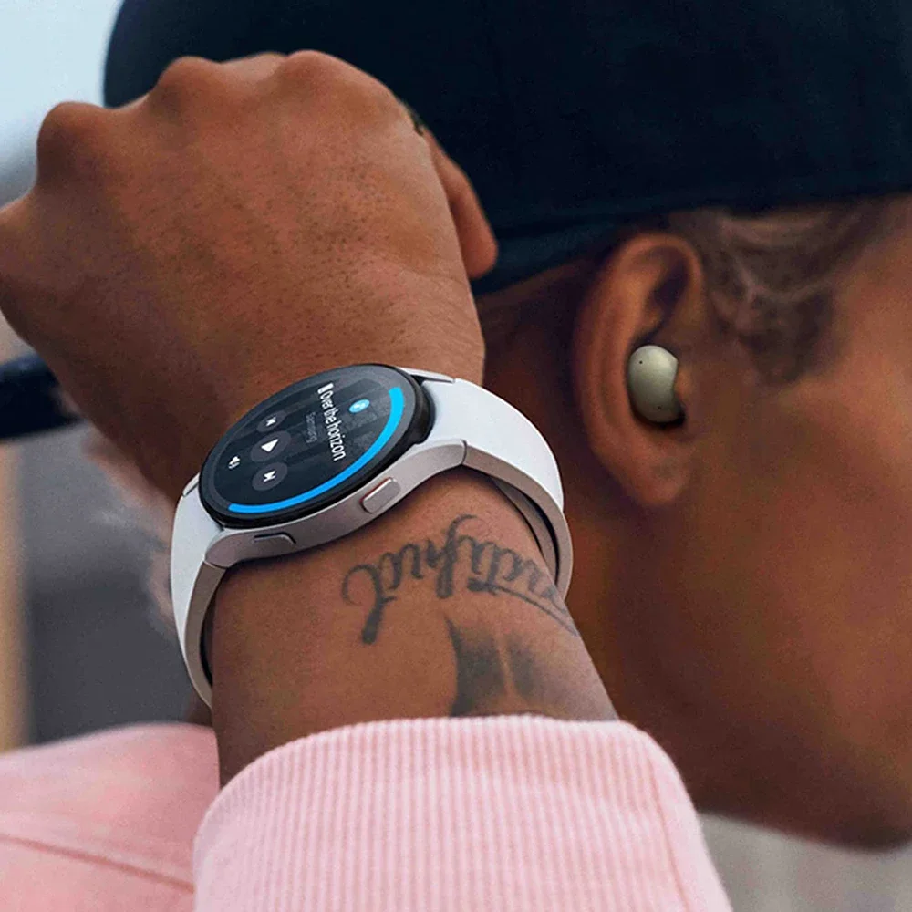 Correa de silicona para Samsung Galaxy Watch 6/5/4 44mm 40mm pro 45mm deporte 20mm pulsera de reloj Galaxy Watch6 Classic 43mm 47mm