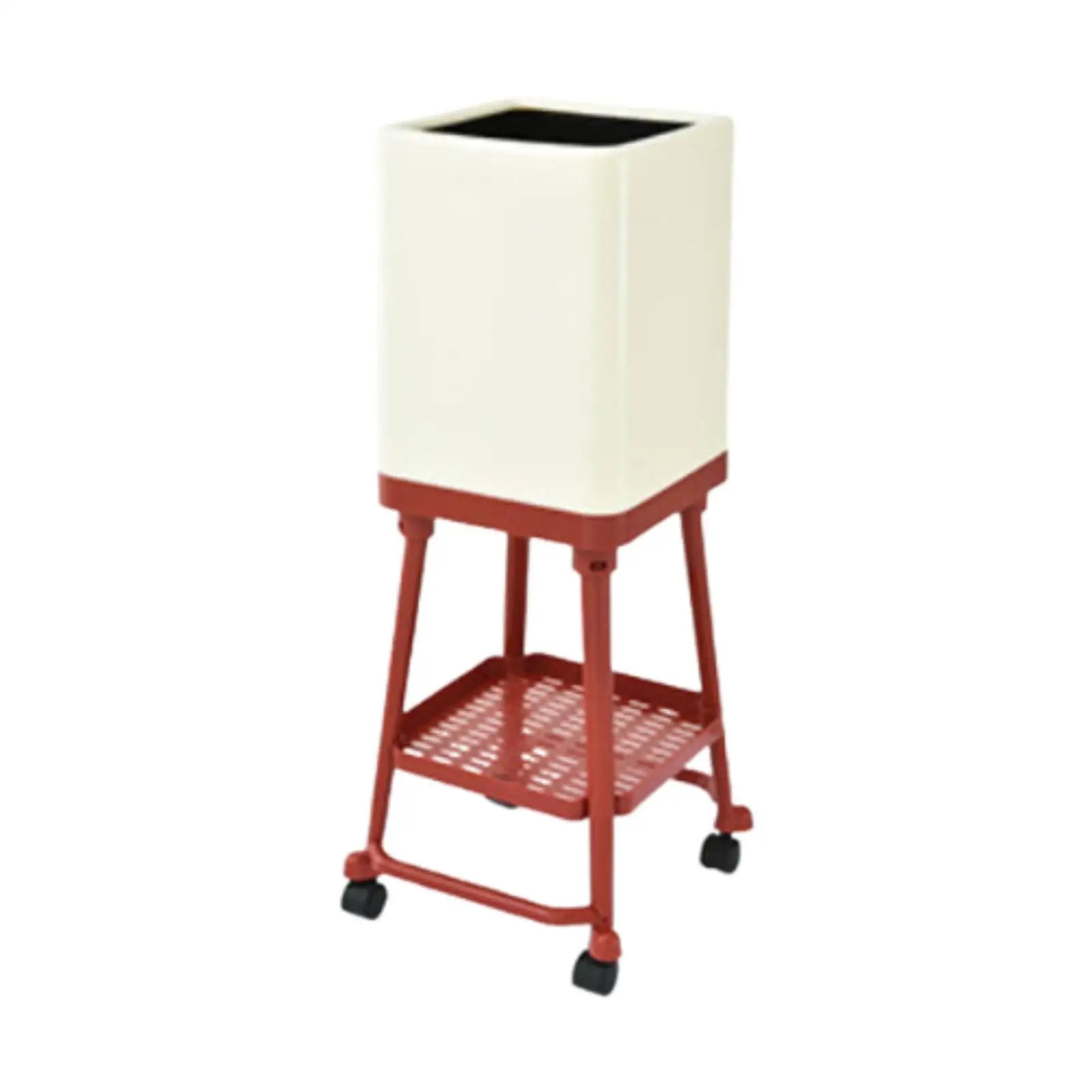 

Мусорный бак на колесах, универсальный креативный мусорный бак и полка для хранения, мусорная корзина для дома, кухни, офиса, гостиной, ванной комнаты