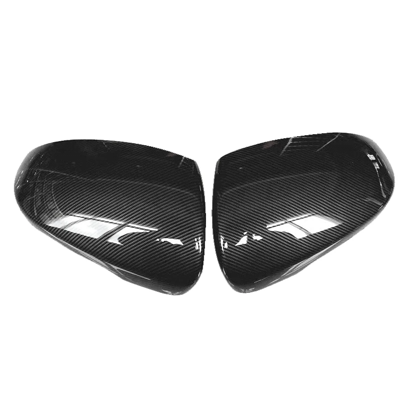 Carbon Fiber Rear View Mirror Housing Cover Cap -Side Door Mirror Cover Trim For Ford Mondeo / Fusion 2013-2020