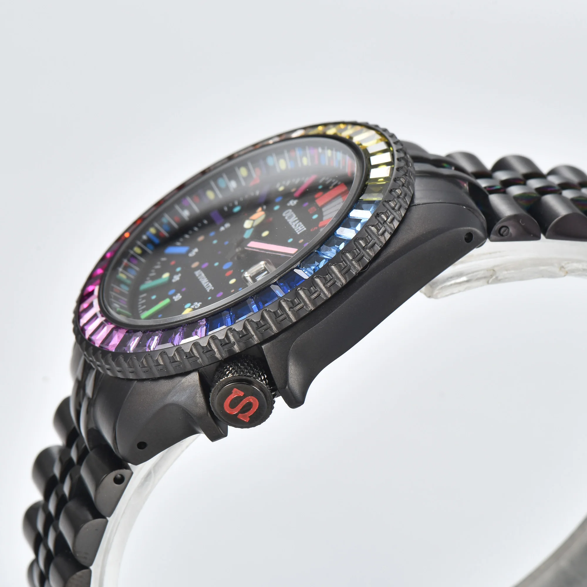 Роскошные часы SKX007 C3 Luminous 316L с сапфировым стеклом 10ATM водонепроницаемые NH36A автоматические мужские механические часы NH35